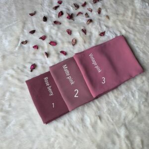 Set of 3 chiffon hijabs