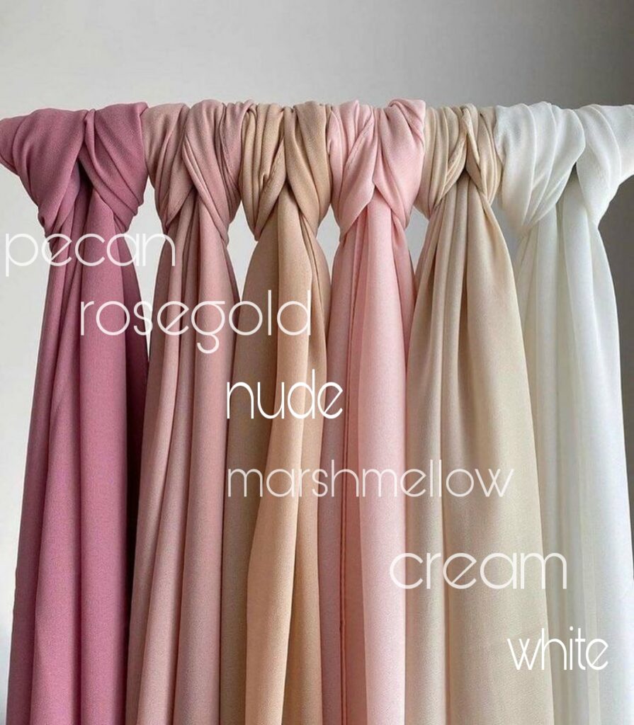 heavy chiffon hijab wholesale