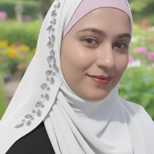 Luxury Bridal hijab