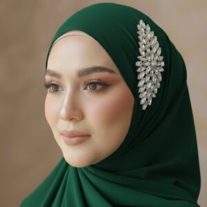 Luxury Bridal hijab