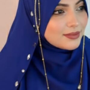Luxury Bridal hijab