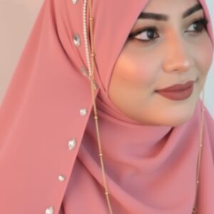 Luxury Bridal hijab