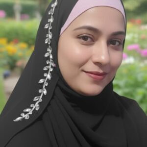Luxury Bridal hijab