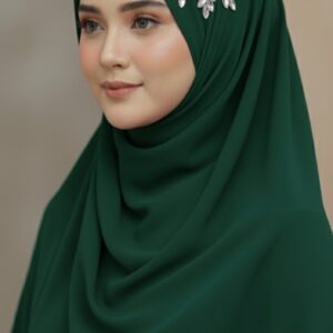 Luxury Bridal hijab