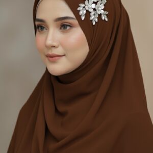 Luxury Bridal hijab