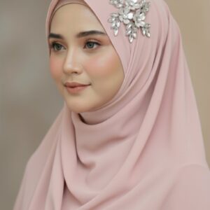 Luxury Bridal hijab
