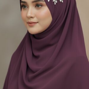 Luxury Bridal hijab